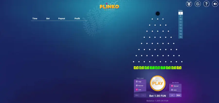 Plinko official melbet